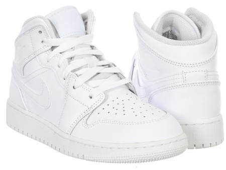 AIR JORDAN - AIR JORDAN 1 MID (GS) - 554725-136