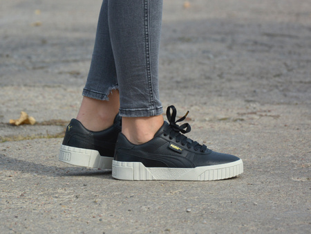 Puma - Cali Emboss 369734-07 - Sneakers - Black / White