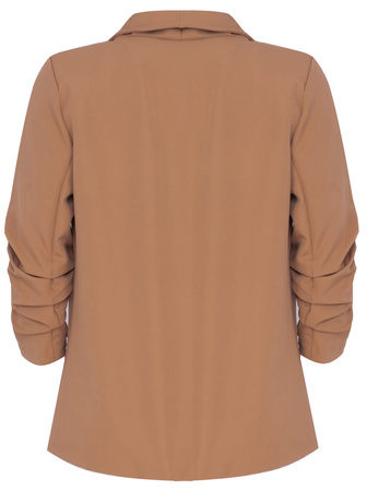 FASHION - MARYNARKA DAMSKA  - ID8895 CAMEL