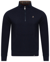 U.S. GRAND POLO EQUIPMENT & APPAREL - SWEATSHIRT WITH HALF ZIP US52300M/340