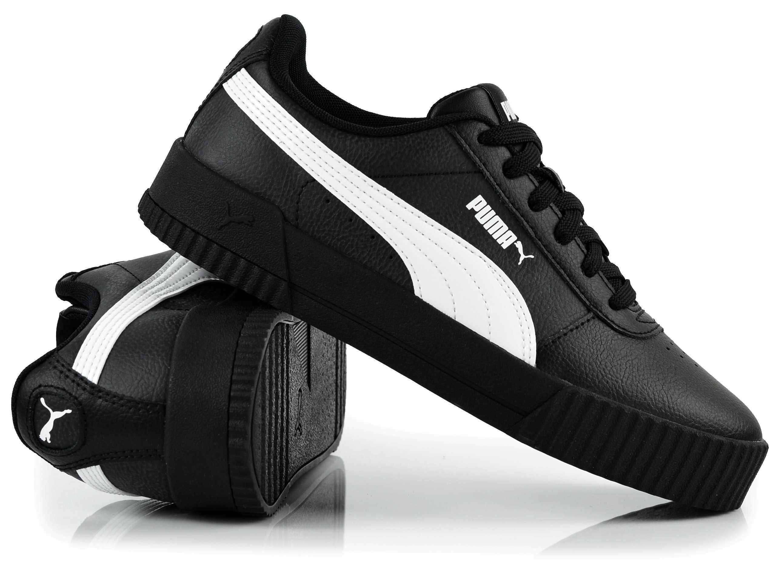 46ばん② Puma - Carina PFS 371212-01 - Sneakers - Black Czarny | Mens