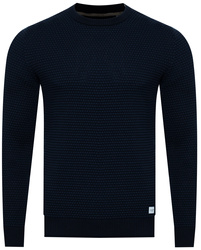 JACK&JONES - JJEATLAS KNIT CREW NECK NOOS 12212816/NAVY