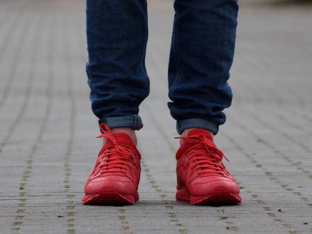 Asics - Gel Lyte V Tandori Pack H51EK-2727 - Sneakers - Red