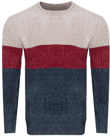 MUST PARKOUR - S8668 BEŻ-BORDO-GRANAT