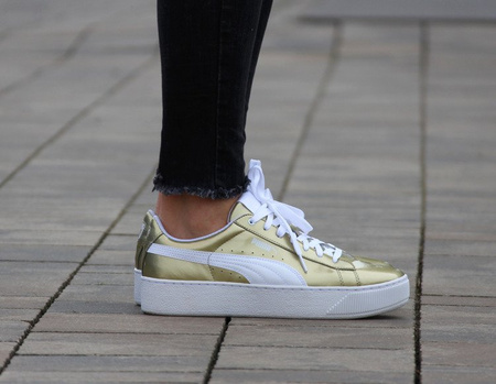 PUMA VIKKY PLATFORM METALLIC  (363609-01)