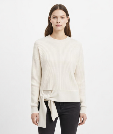 GUIDO MARIA KRETSCHMER - THERES JUMPER GMK-0823-02546 BEŻOWY