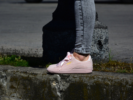 Puma - Vikky Ribbon S 366416-03 - Sneakers - Pink
