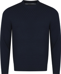 TED BAKER LONDON - MEN'S SWEATER 273063 NAVY LOUNG