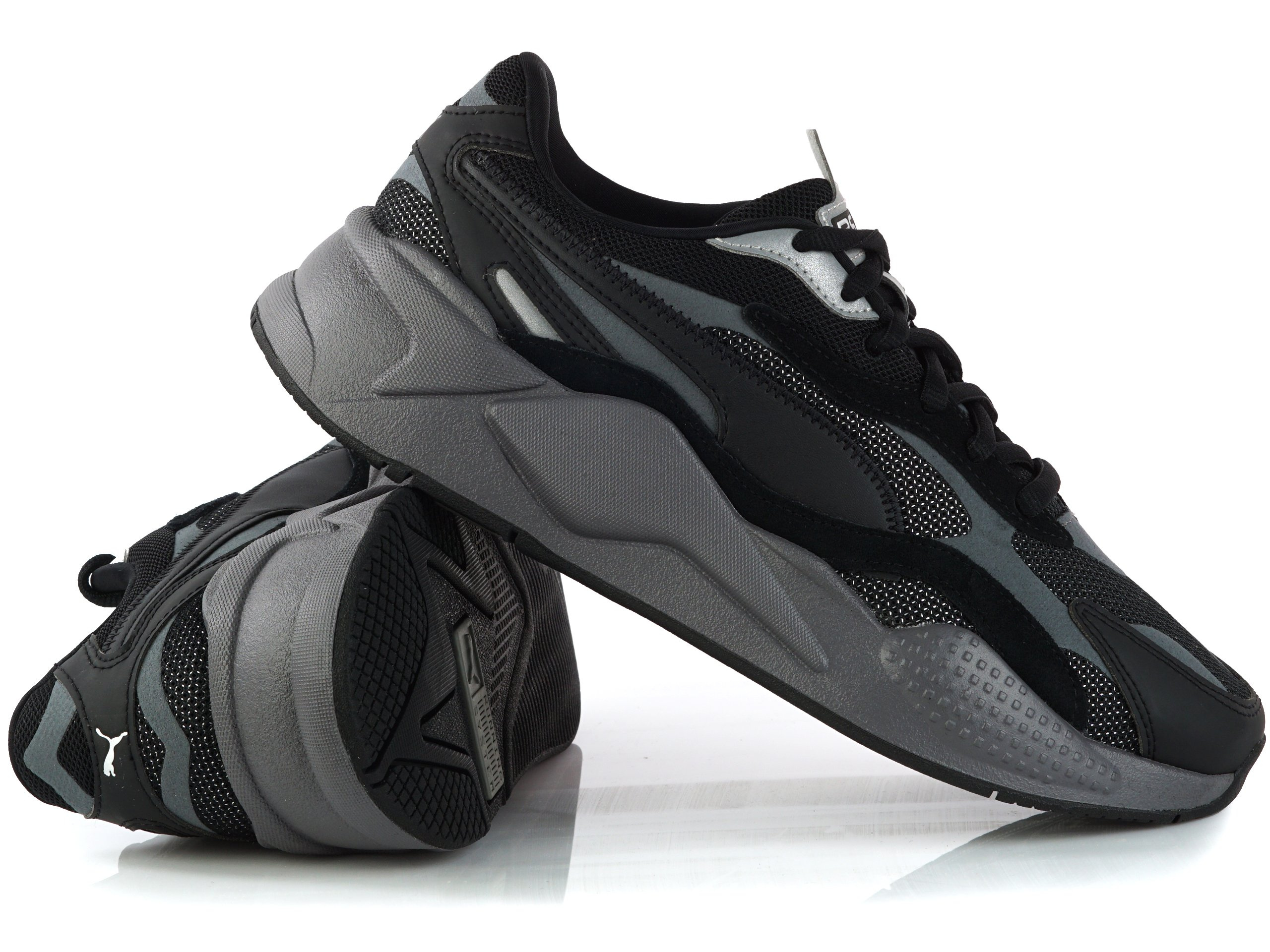 Puma - RS-X3 Puzzle 371570-02 - Sneakers - Black | Mens  Puma