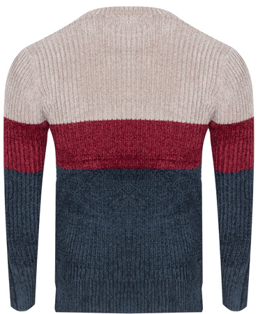 MUST PARKOUR - S8668 BEŻ-BORDO-GRANAT