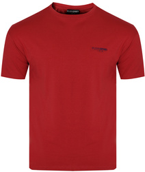 PLEIN SPORT - T-SHIRT - PS25MTS04/1314 RED / NAVY