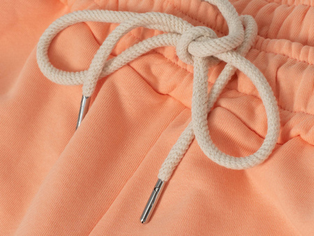 FASHION -  KOMPLET DRESOWY DAMSKI  - ID8877 BRZOSKWINIOWY