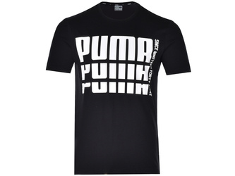 Puma - Rebel Bold Basic Tee 853385-01 - T-shirt - Black / White