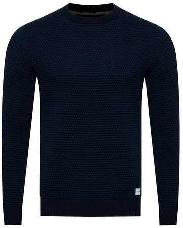 JACK&JONES - JJEATLAS KNIT CREW NECK NOOS 12212816/NAVY
