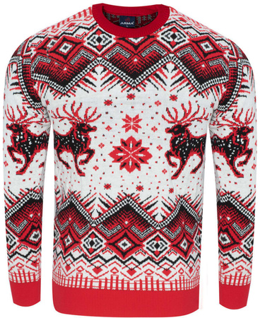 ARMA - 2116 CZERWONO-BIAŁY ŚWIĄTECZNY
