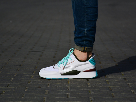 Puma - RS-0 x Emory Jones Bet on yourself 368053-01 - Sneakers - White / Copper Color / Blue